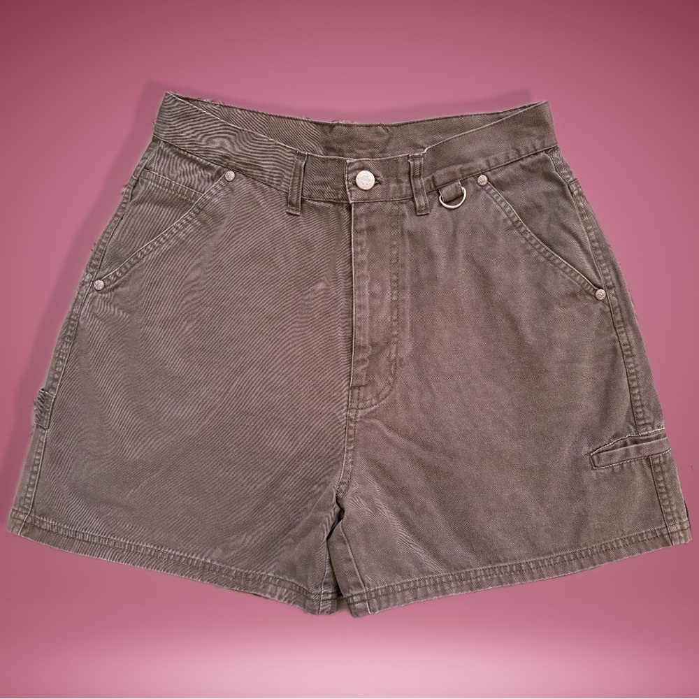 Vintage Bill Blass high-waisted khaki shorts